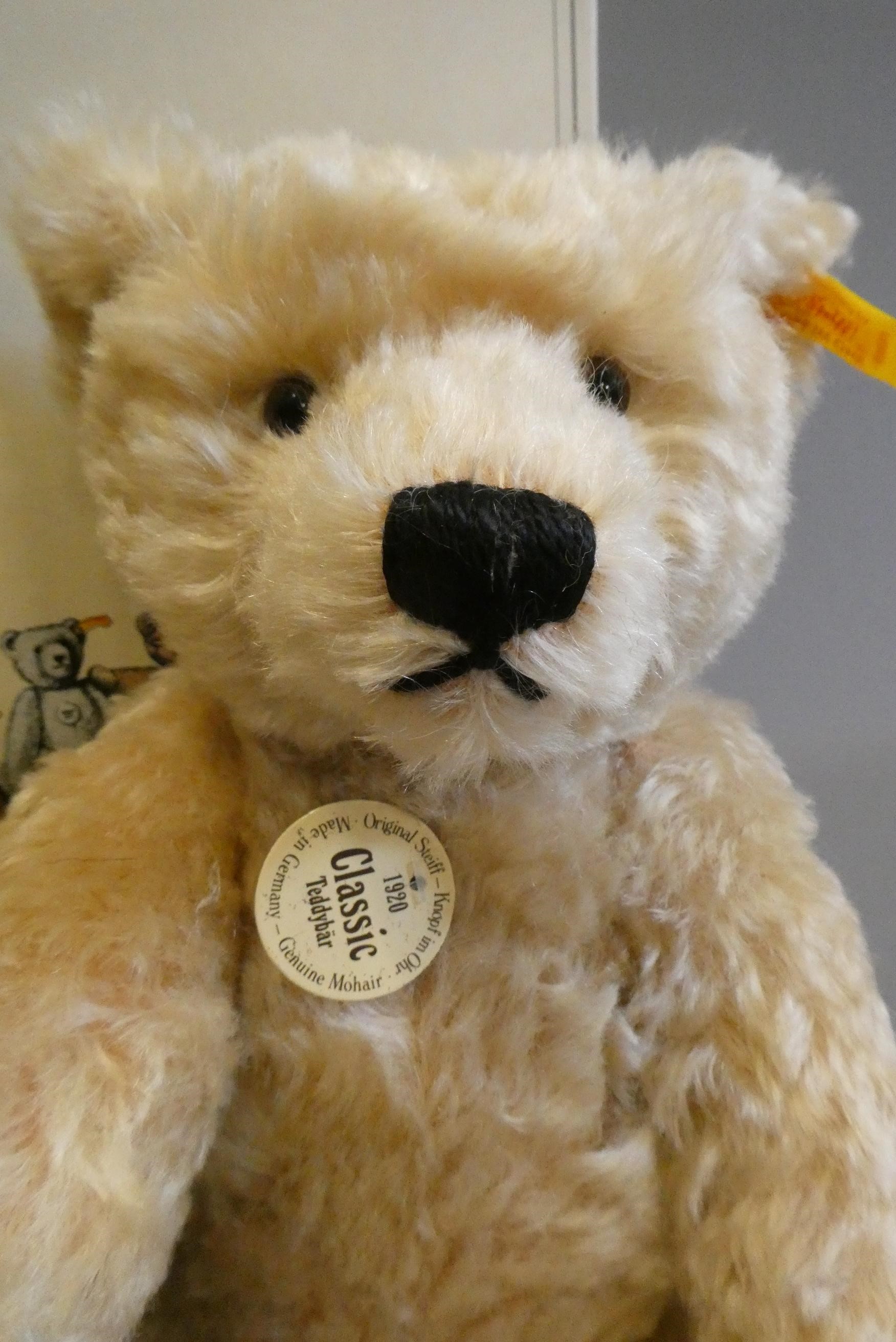 A Steiff 1920 Classic teddy bear Image