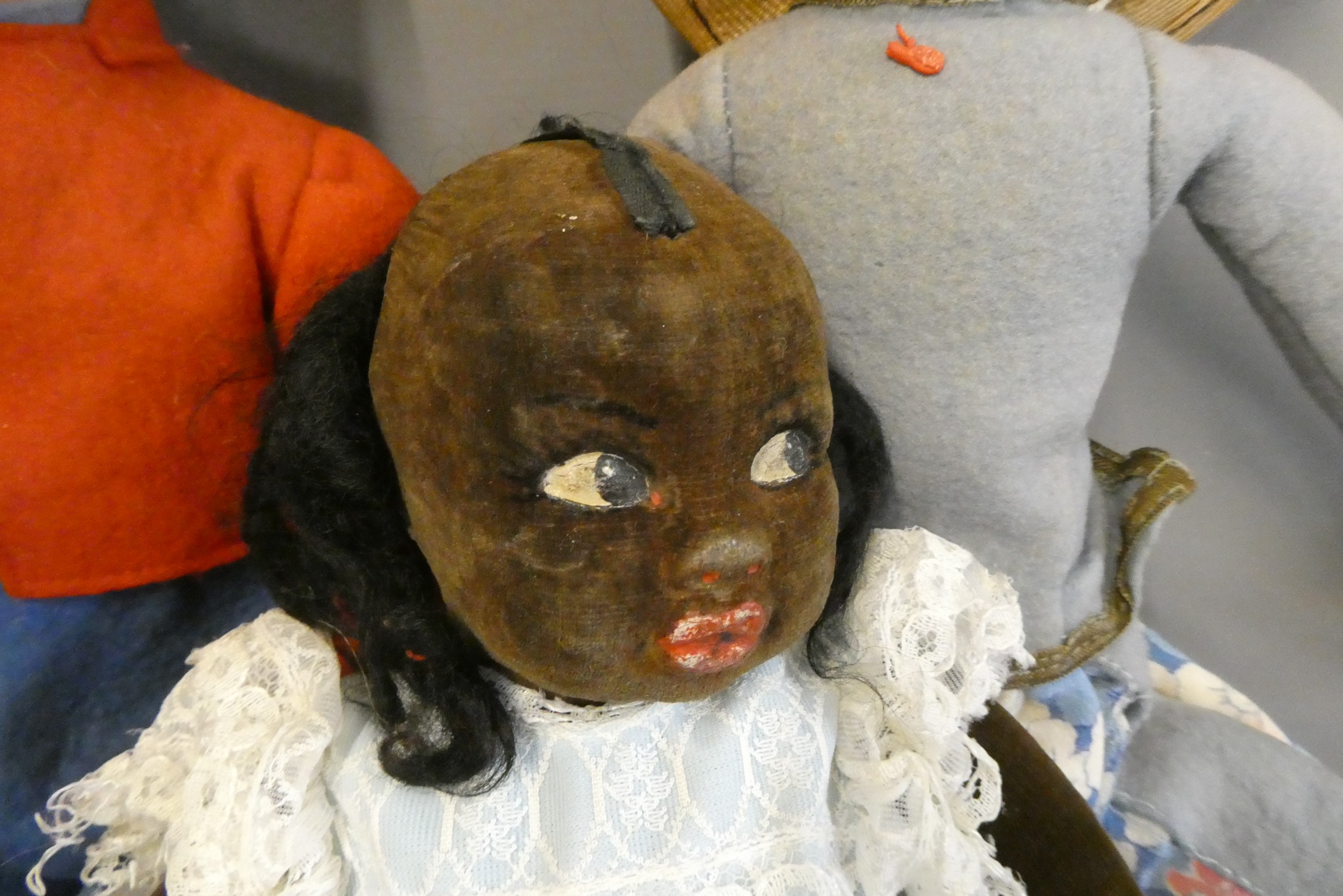 Three vintage dolls Image