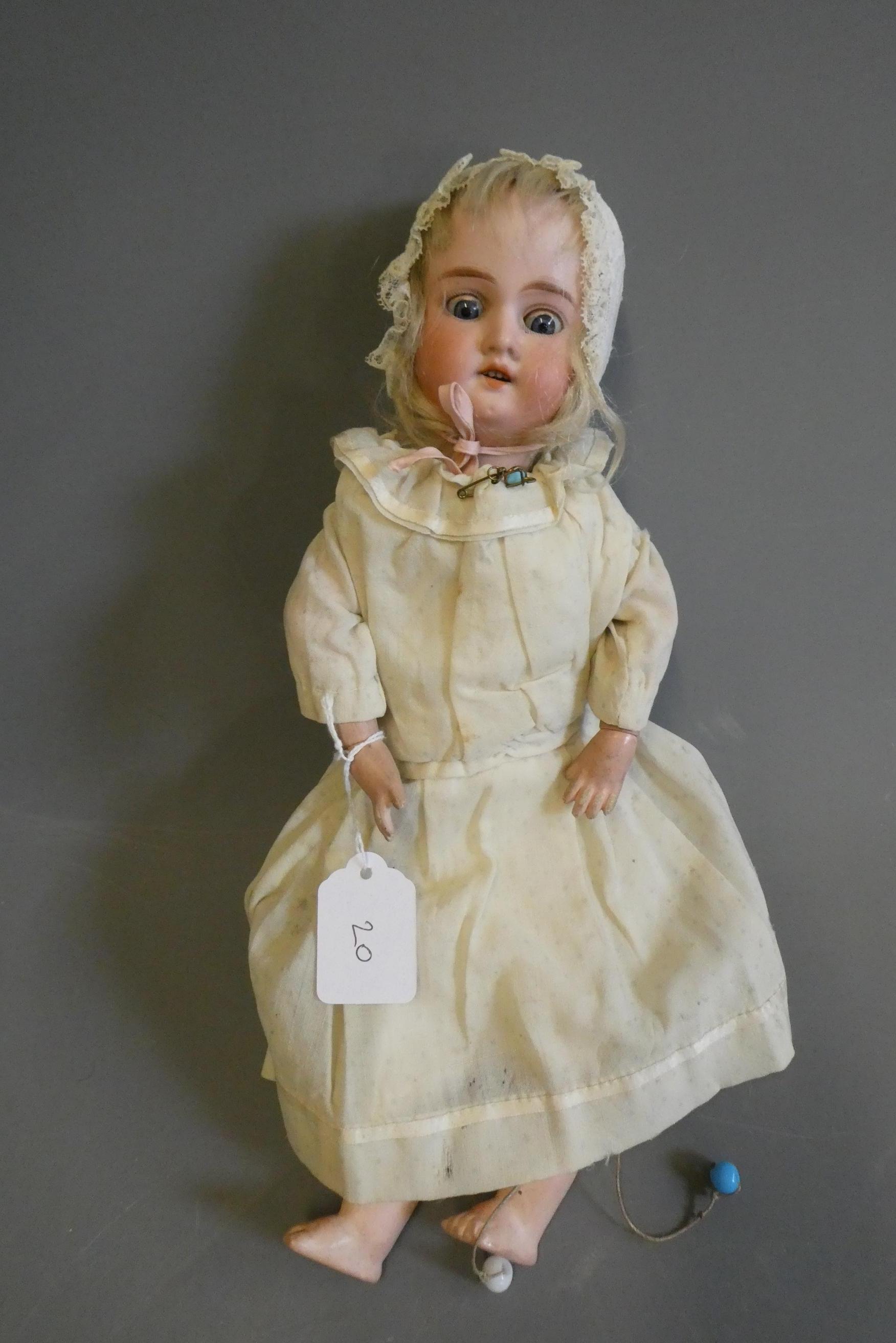An Armand Marseille bisque socket head doll Image