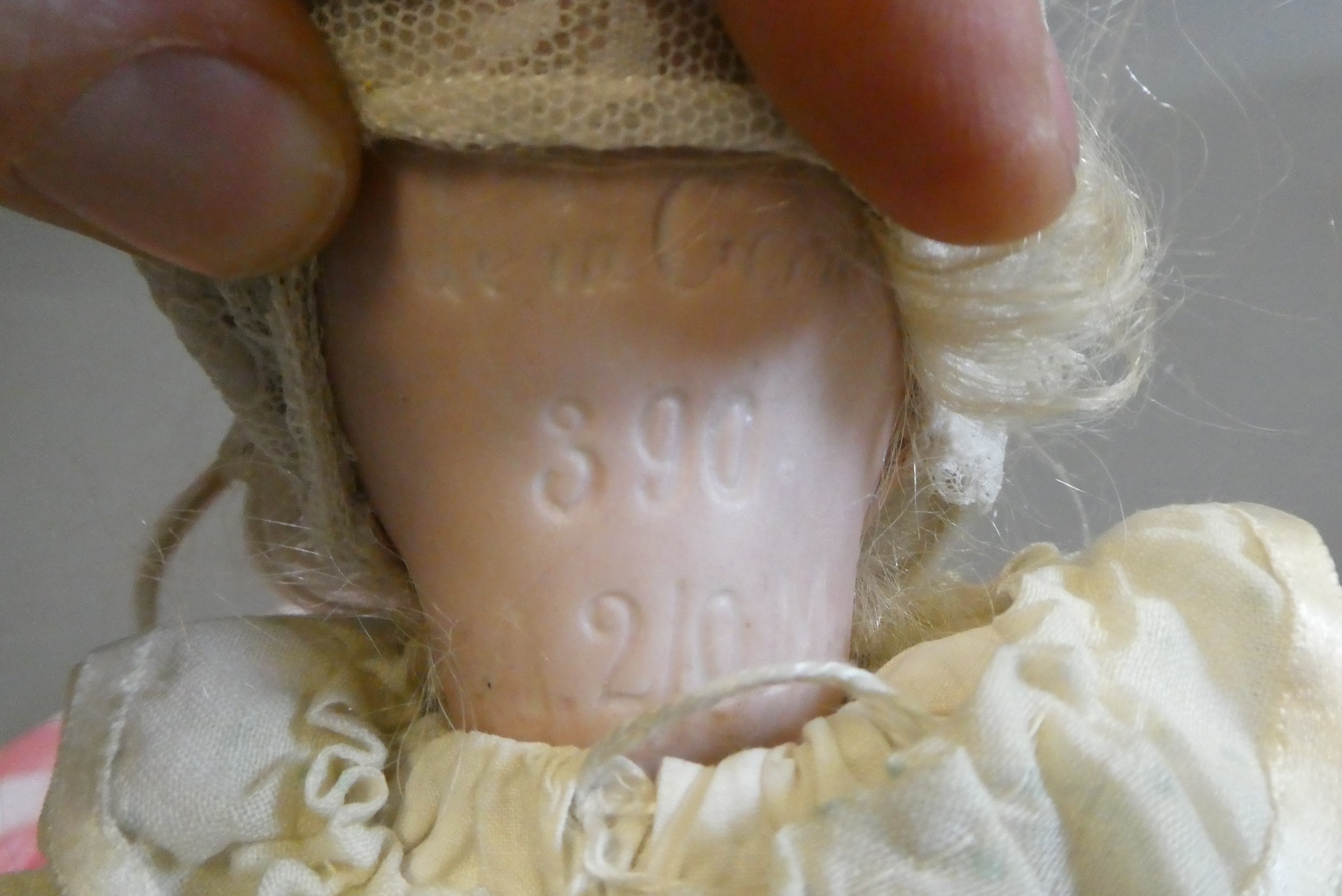 An Armand Marseille bisque socket head doll Image