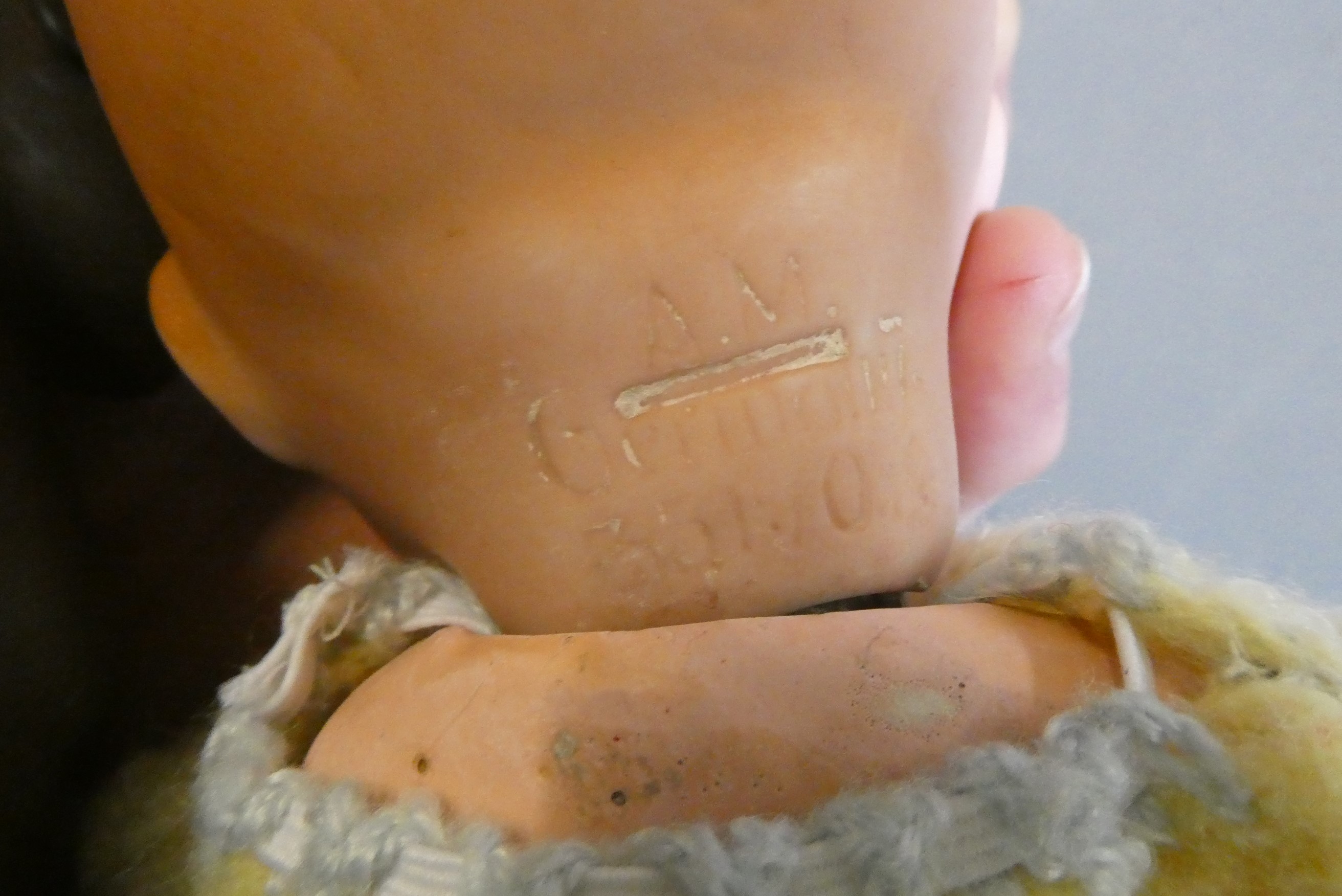 Eight vintage and early 20th century dolls, including an AM 351 baby, a Heubach Koppelsdorf 300, Image