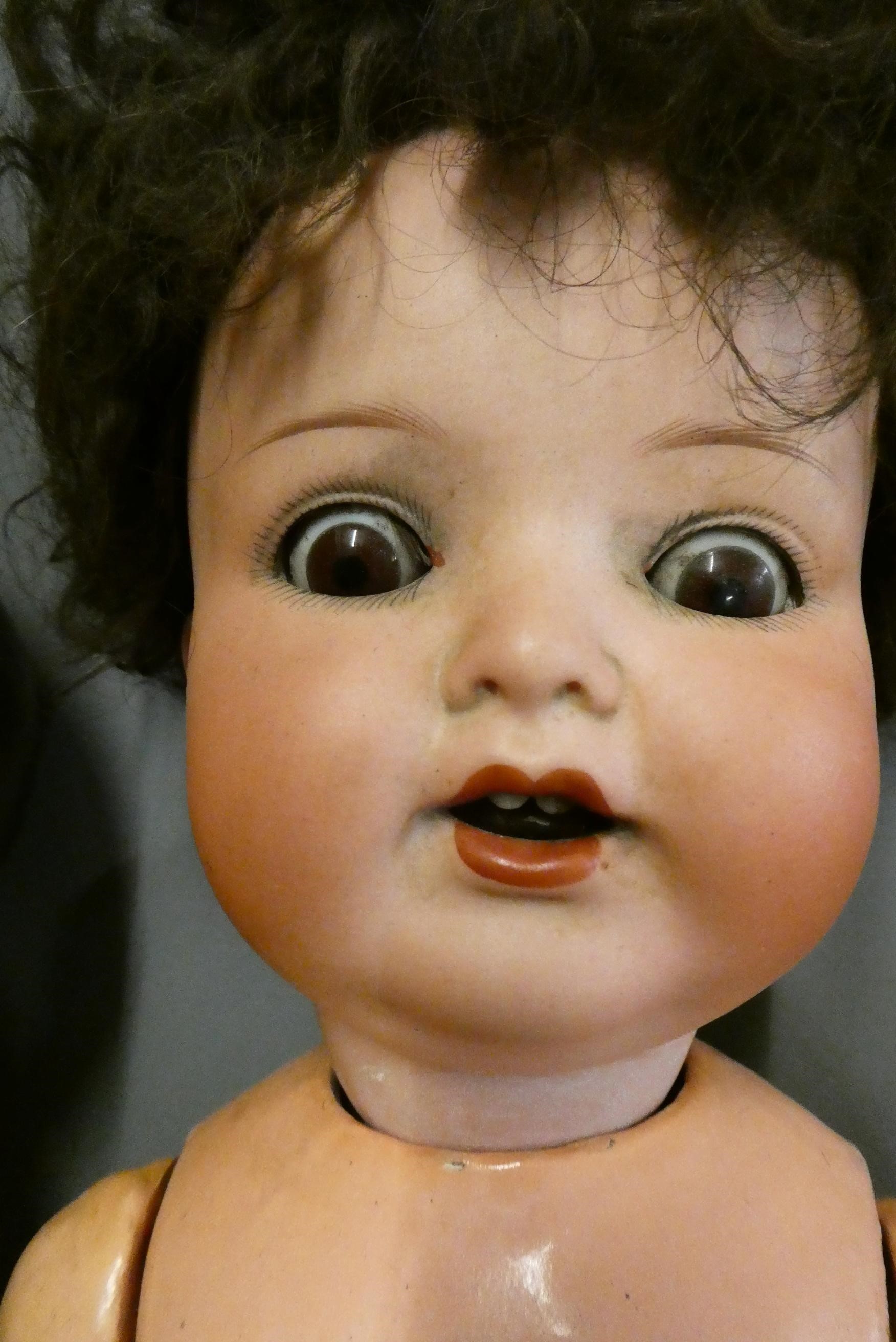 Four vintage dolls Image