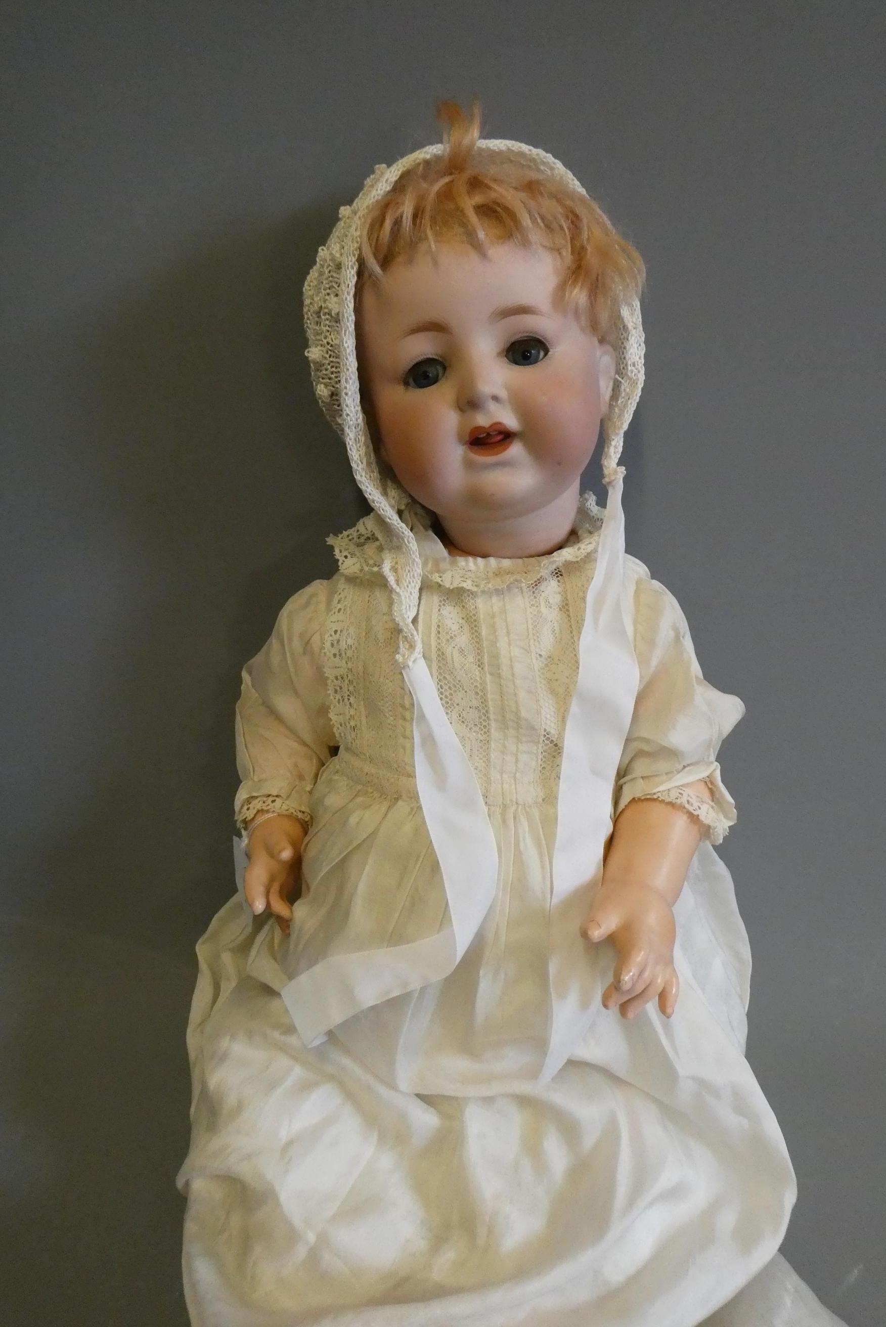 A German bisque socket head character doll Image