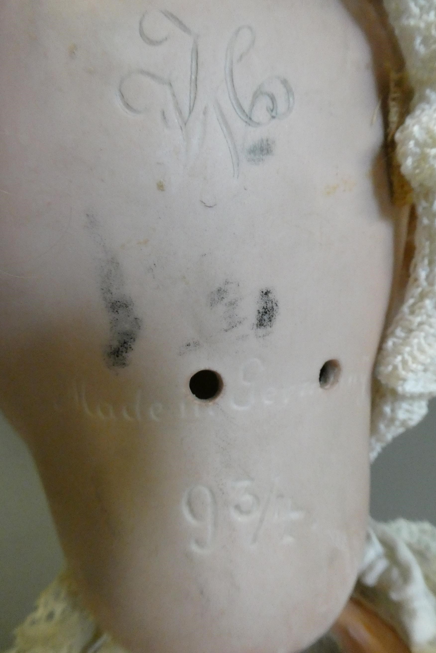 A German bisque socket head character doll Image