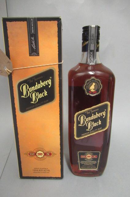 1 bottle Bundaberg Black 1989 rum Image