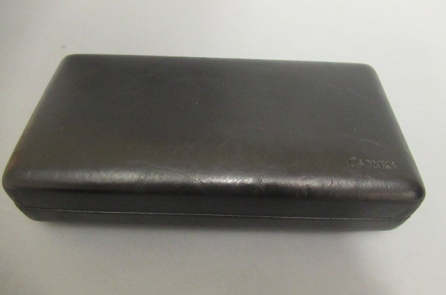 A leather Csonka Travel Humidor Image