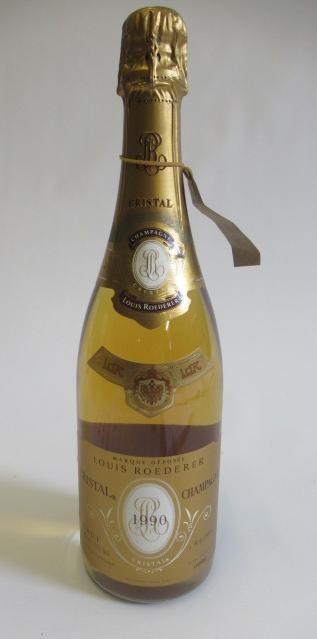 1 bottle 1990 Roederer Cristal Champagne Image