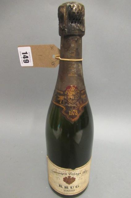 1 bottle 1973 Krug vintage champagne Image