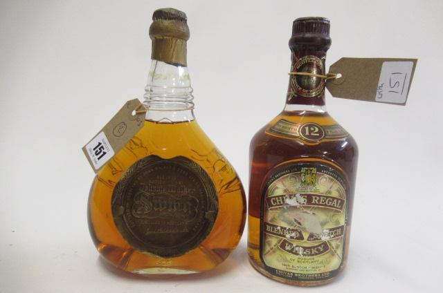 One bottle Johnnie Walker Swing whisky Image