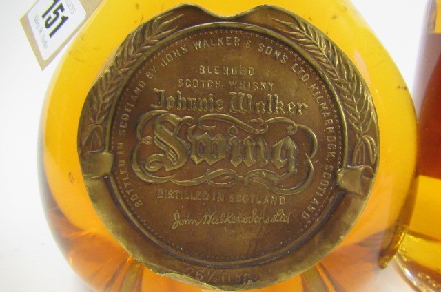 One bottle Johnnie Walker Swing whisky Image