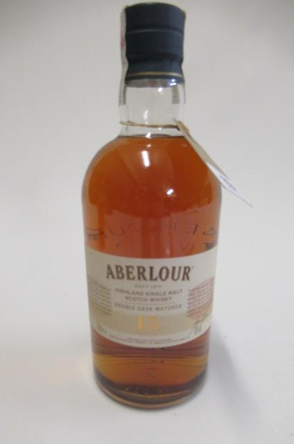 One bottle Aberlour 15yr old single malt whisky Image