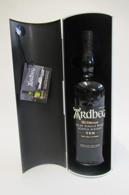 One bottle Ardbeg "The Ultimate" 10yr old single malt whisky Image