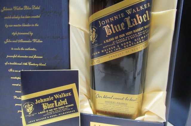 One bottle Johnnie Walker Blue Label Image