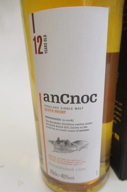 Three bottles of whisky Image