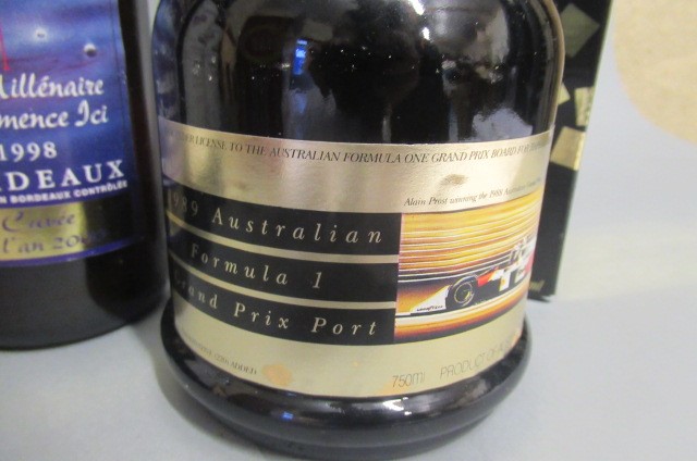 1 boxed bottle 1989 Australian Formula 1 Grand Prix Port Image