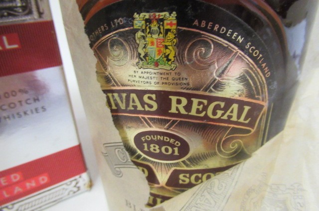 One bottle 1970s Chivas Regal 12yr old whisky Image