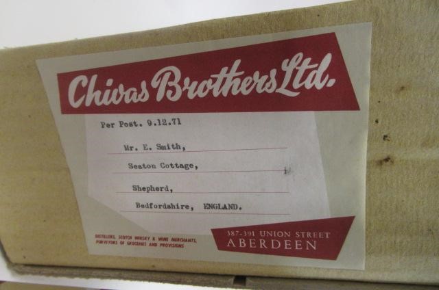One bottle 1970s Chivas Regal 12yr old whisky Image