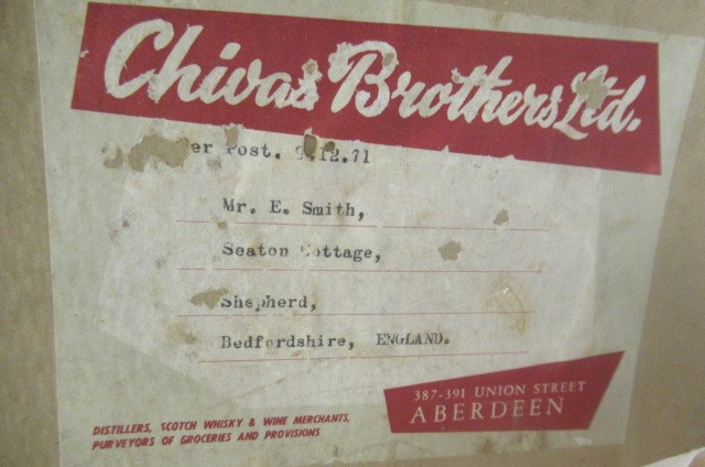 One bottle 1970s Chivas Regal 12yr old whisky Image