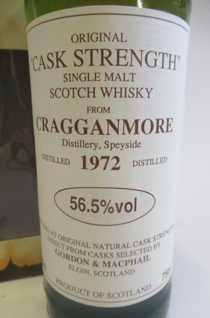 One bottle Cragganmore 1972 Cask Strength single malt whisky Image