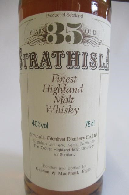 One bottle Strathisla 35yr old finest highland malt whisky Image