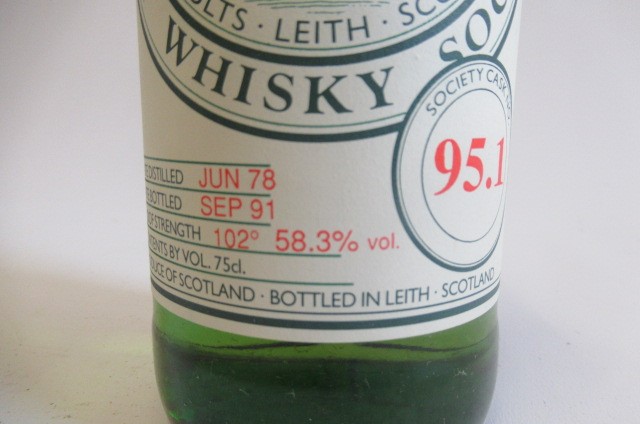 One bottle Scotch Malt Whisky Society (Auchroisk) Image