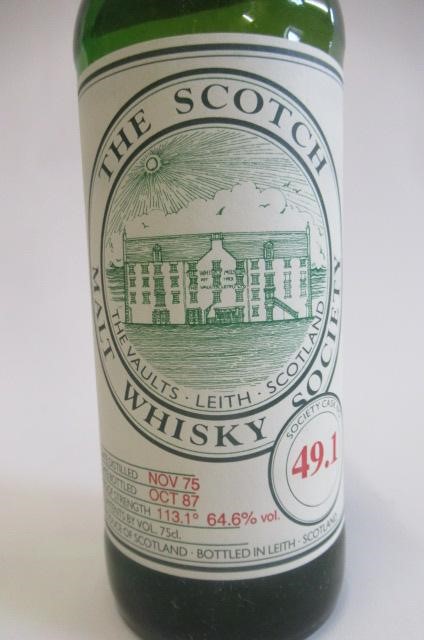 One bottle Scotch Malt Whisky Society (St. Magdalene) Image