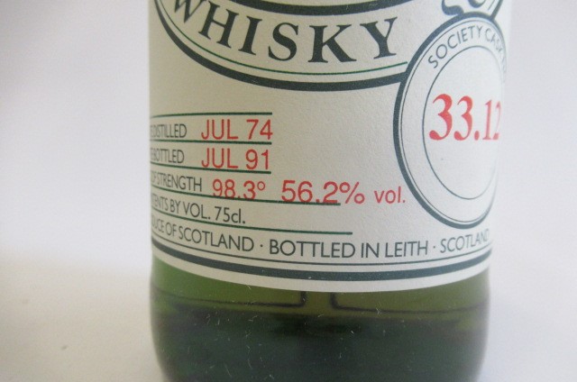 One bottle Scotch Malt Whisky Society (Ardbeg) Image
