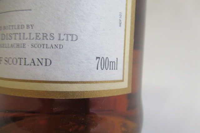 One bottle The Macallan 10yr old single highland malt scotch whisky Image