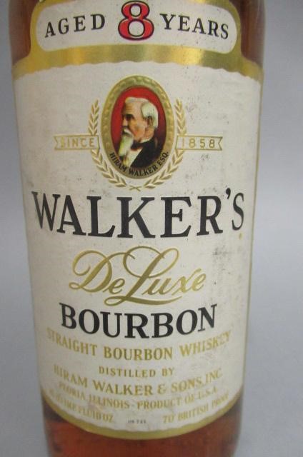 One bottle Walker's 8yr old de luxe bourbon Image
