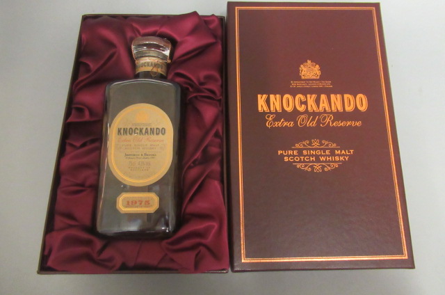 One bottle Knockando 1975 Extra Old Reserve pure single malt whisky Image