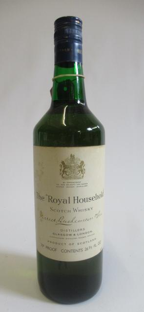 One bottle The "Royal Household" scotch whisky Image