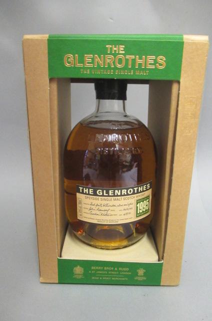 One bottle The Glenrothes 1995 Speyside single malt scotch whisky Image