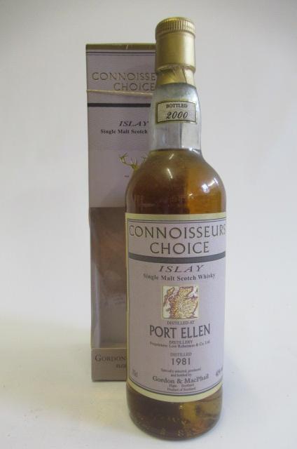 One bottle Port Ellen 1981 Connoisseurs Choice Image