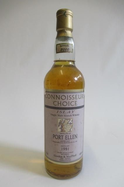One bottle Port Ellen 1981 Connoisseurs Choice Image