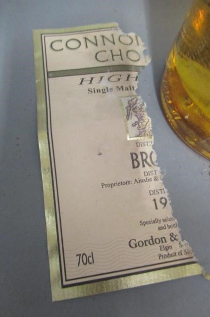 One bottle Brora 1982 Connoisseurs Choice Image