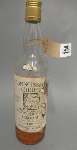 One bottle Rosebank 1983 Connoisseurs Choice Image