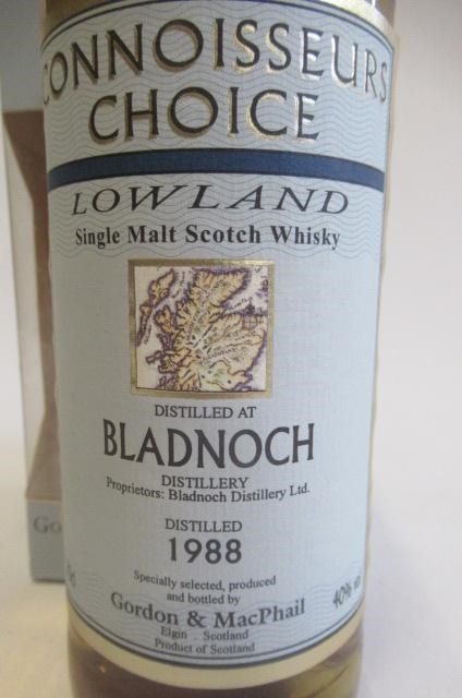 One bottle Bladnoch 1988 Connoisseurs Choice Image