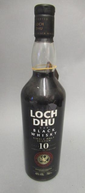 One bottle Loch Dhu The Black Whisky Image