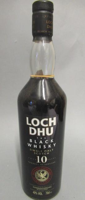 One bottle Loch Dhu The Black Whisky Image