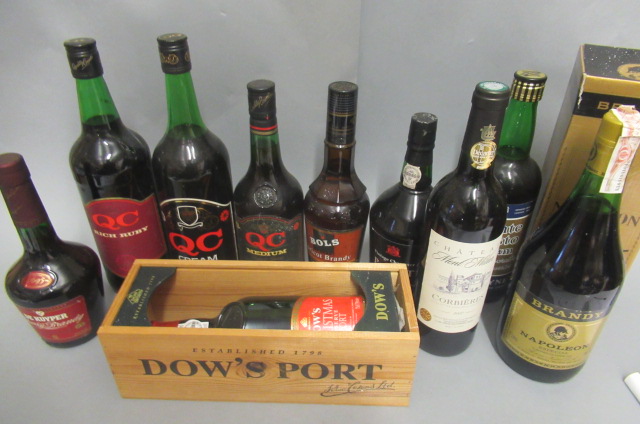 10 bottles of mixed alcohol Image