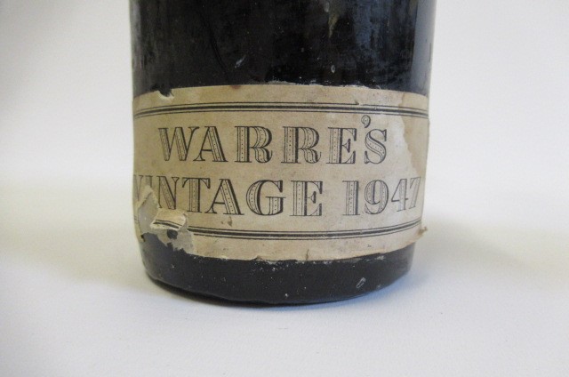 One bottle 1947 Warre's vintage port Image