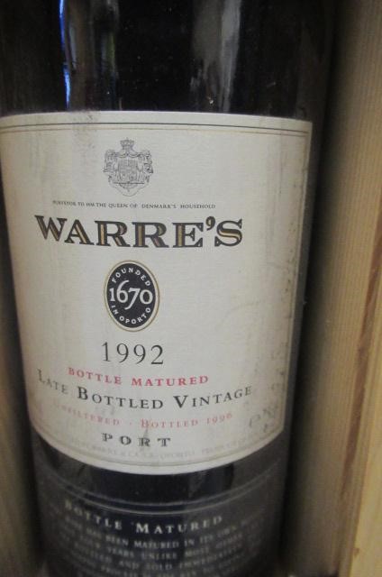 One bottle 1992 Warre's LBV port Image