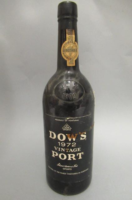 One bottle 1972 Dow's vintage port Image