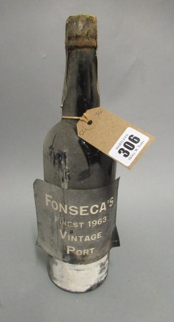 One bottle 1963 Fonseca vintage port Image