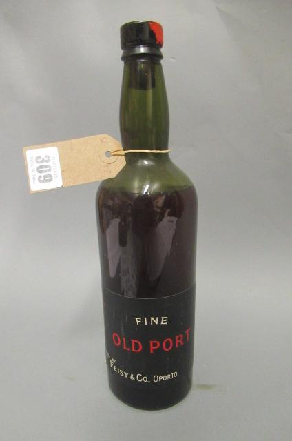 One bottle possibly 1930s Feist & Co. Fine Old Port Image
