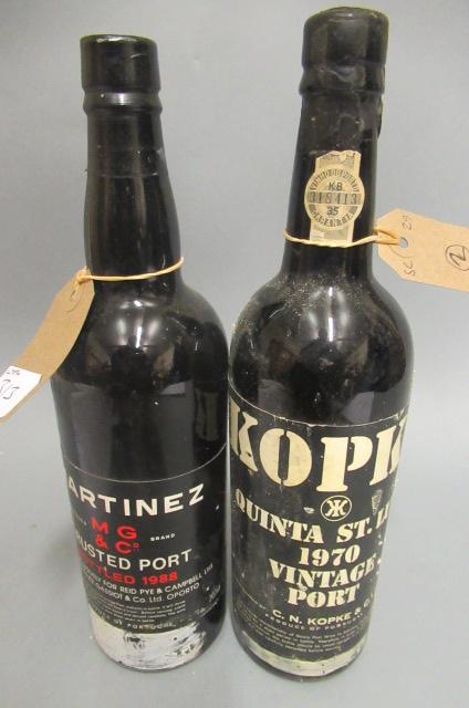 One bottle 1970 Kopke vintage port Image