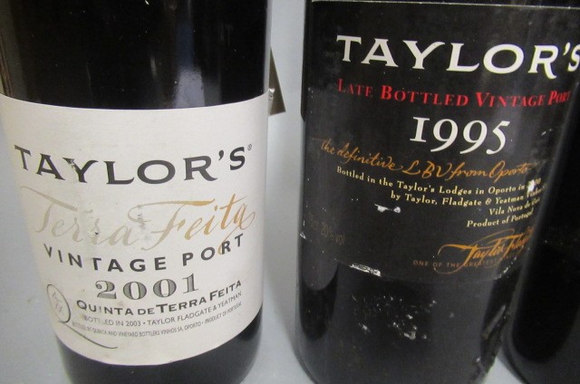 Three bottles of Taylor's port Image