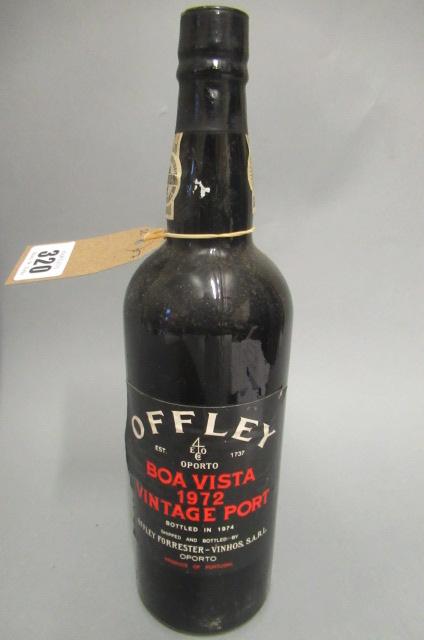 One bottle 1972 Offley vintage port Image