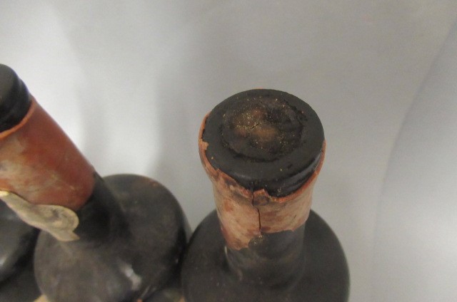 Three bottles 1963 Ferreira vintage port Image