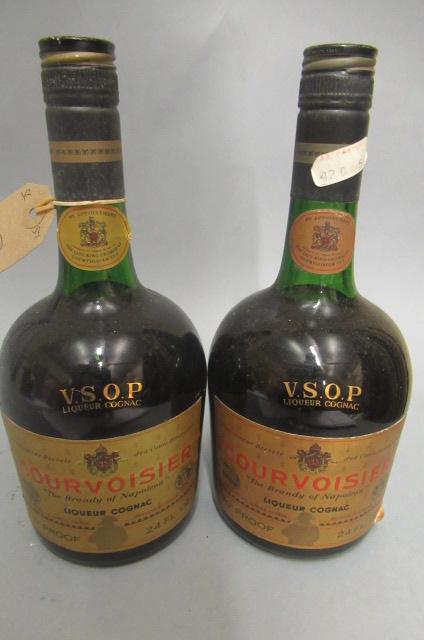 2 bottles Courvoisier VSOP cognac Image